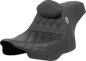 SADDLEMEN Pro Series SDC Performance Seat - Lattice Stitch - Gripper - w/ Backrest - FLH/FLT '23-'24 SC82307DB0