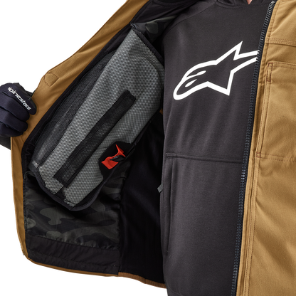ALPINESTARS TECH-AIR Tech-Air® 3 v2 Canvas Vest - Tan - Large 6505125-86-L
