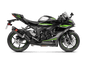 AKRAPOVIC Slip-On Line Muffler - Carbon Fiber - ZX-6R S-K6SO7-HZC/3