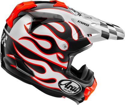 ARAI HELMETS VX-Pro4 Helmet - Flame - White - Large 0110-8956