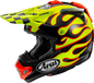 ARAI HELMETS VX-Pro4 Helmet - Flame - Yellow - XS 0110-8959