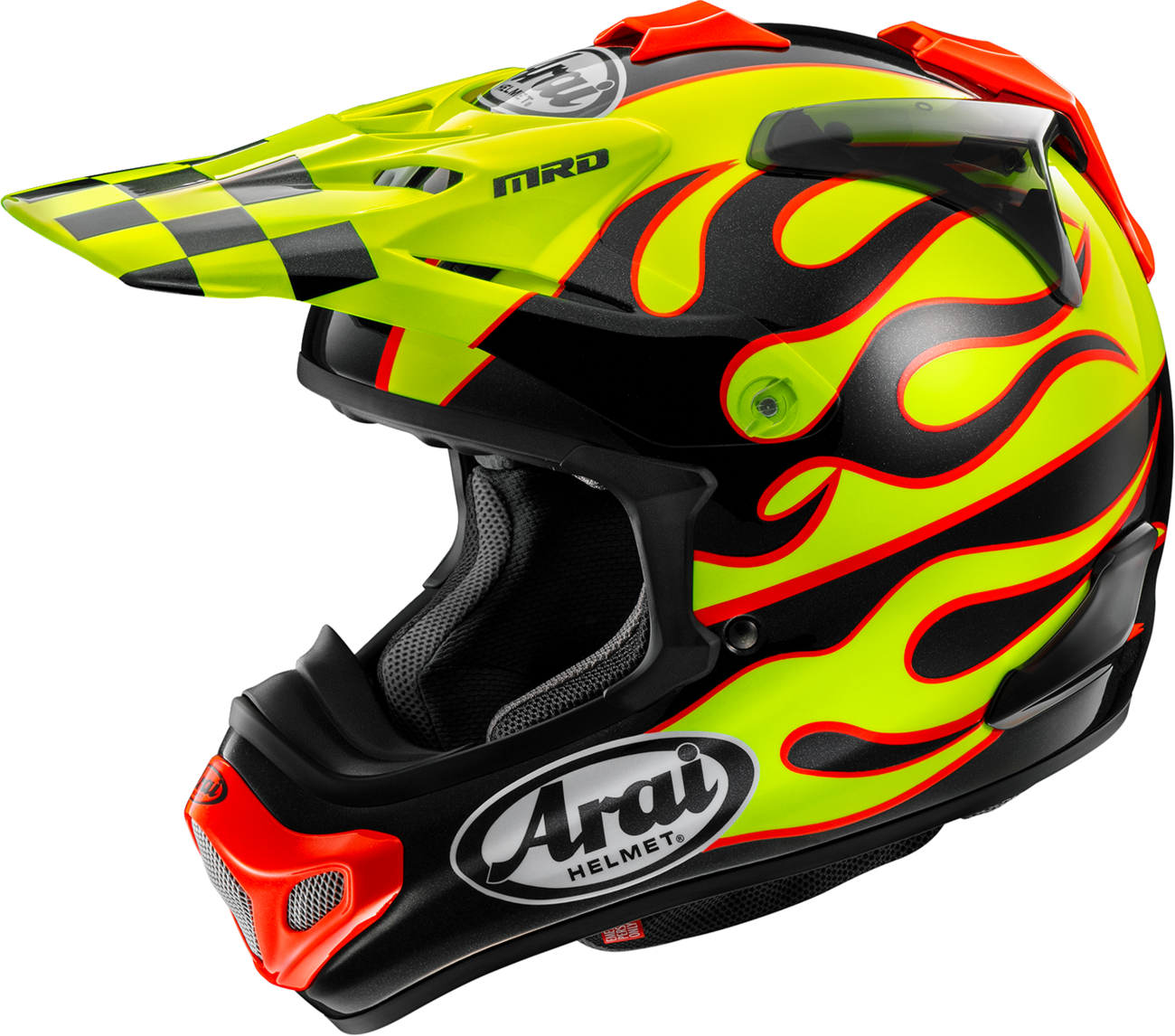 ARAI HELMETS VX-Pro4 Helmet - Flame - Yellow - Medium 0110-8961
