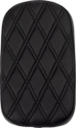 DRAG SPECIALTIES SEATS Rear Solo Seat - Wide - Double Diamond - Black Stitch - FLH/FLT '97-'23 4700B