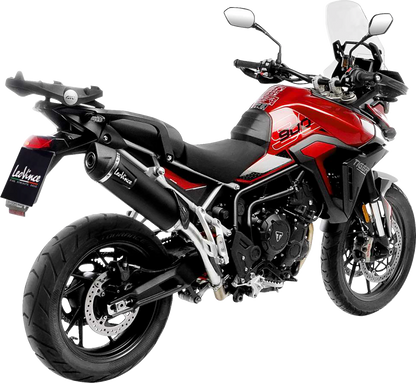 LEOVINCE LV One EVO Slip-On Muffler - Black Edition - Tiger 900 14450EBU
