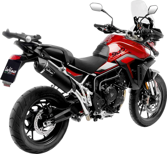 LEOVINCE LV One EVO Slip-On Muffler - Black Edition - Tiger 900 14450EBU