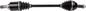 MOOSE OFFROAD Axle Assembly - Complete - Standard - Rear Left - Honda Pioneer 1000 Limited Edition LM6-HO-8-379
