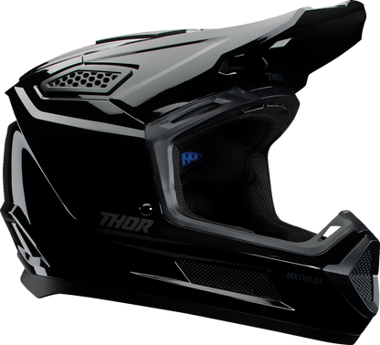 THOR Fleet Helmet - Blackout - Gloss Black - XS 0110-8964