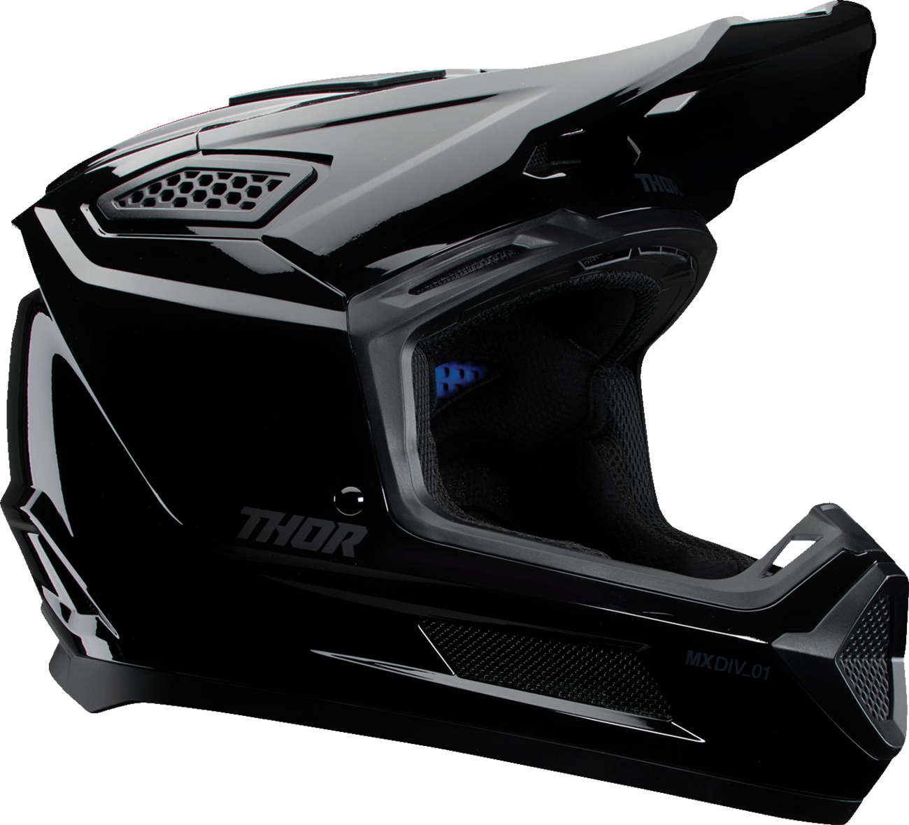 THOR Fleet Helmet - Blackout - Gloss Black - Small 0110-8965
