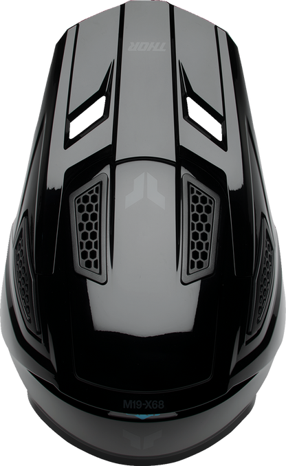 THOR Fleet Helmet - Blackout - Gloss Black - Small 0110-8965