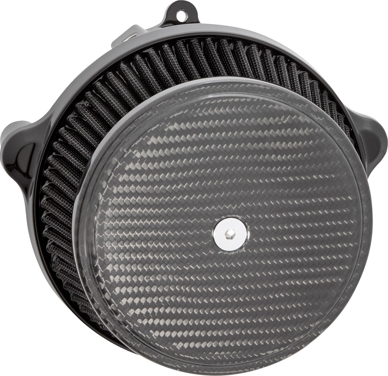 ARLEN NESS Big Sucker™ Stage 1 Air Cleaner Kit with Cover - Carbon - Black 600-311