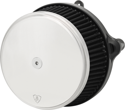 ARLEN NESS Big Sucker™ Stage 1 Air Cleaner Kit with Cover - Smooth - Stainless Steel 600-310