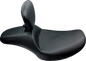 LE PERA Outcast Daddy Long Legs Seat - w/ Backrest - Smooth - FLH/FLT '23-'25 LV-987DLBR