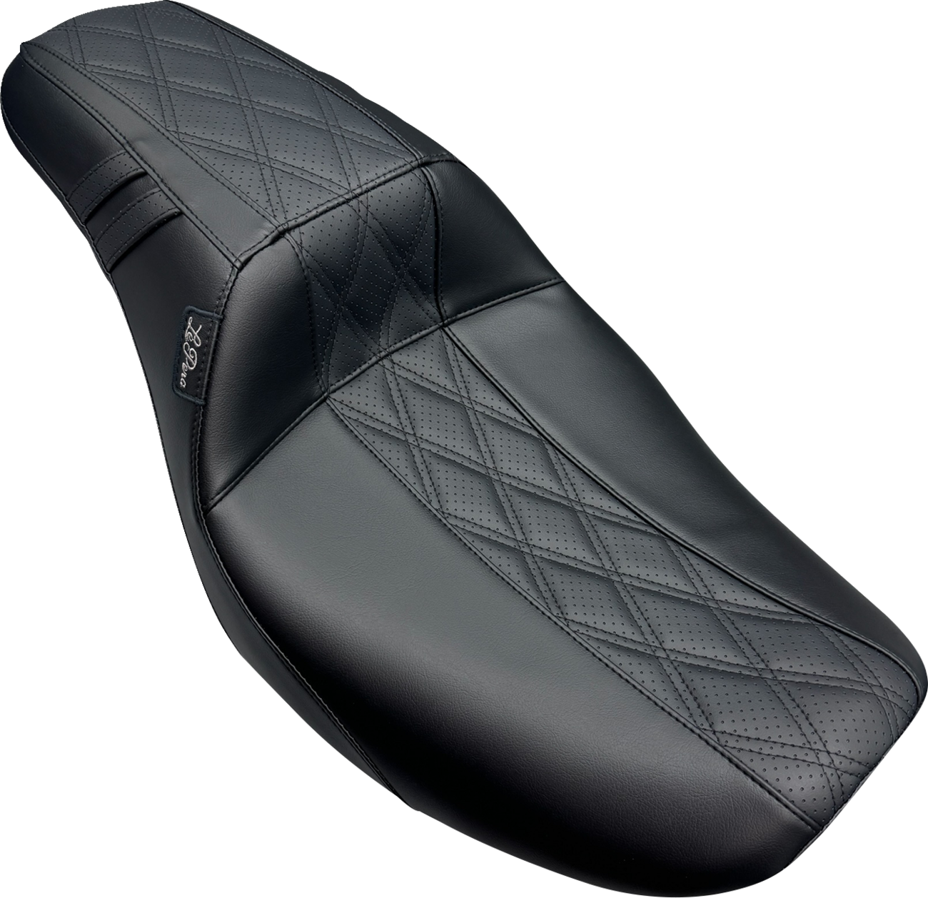 LE PERA Outcast Daddy Long Legs Seat - w/o Backrest - GT2 Inlay - FLH/FLT '23-'25 LV-987DLGT2
