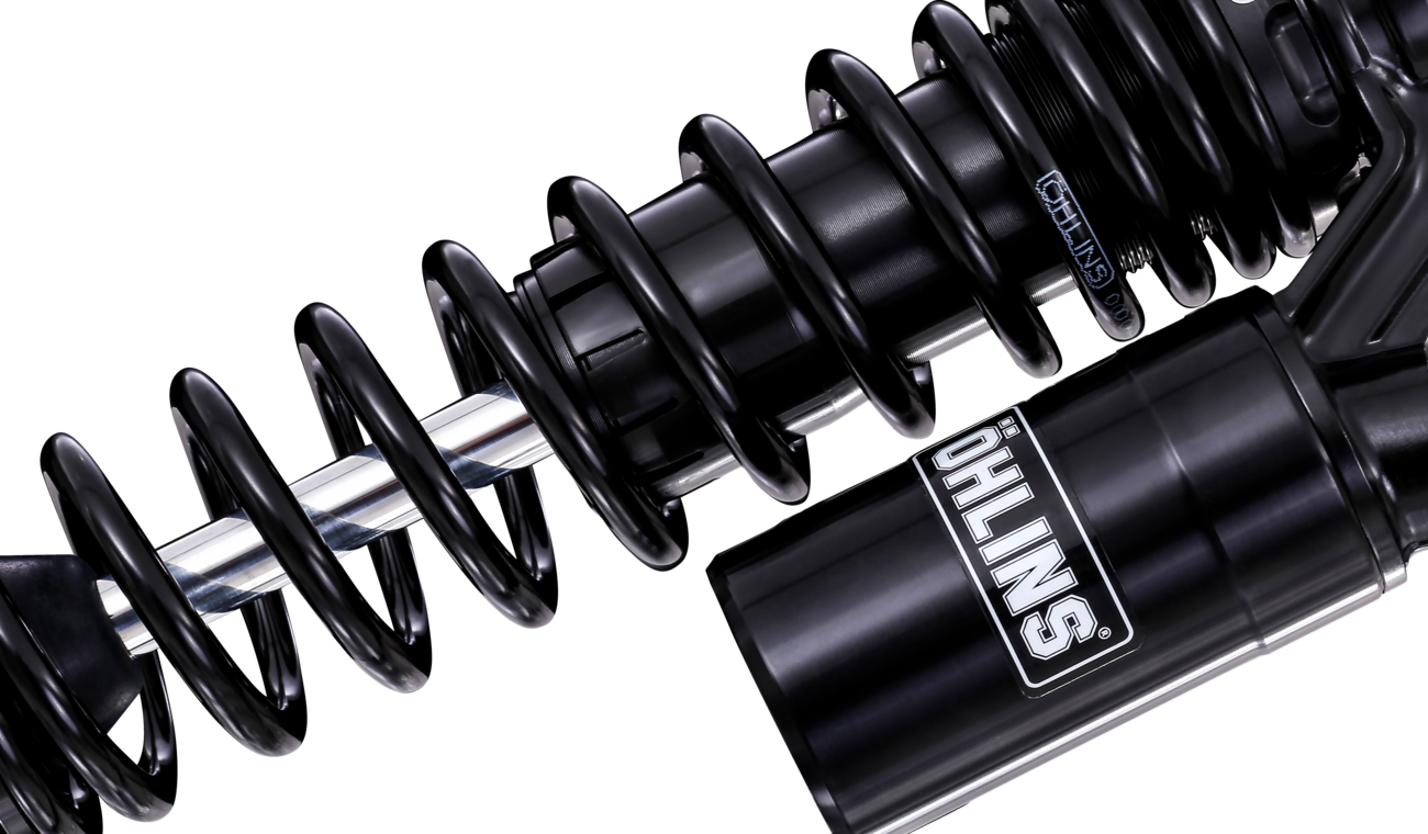 OHLINS Twin Shocks - 12" - Fully Adjustable - STX36P (HD763) HD 763