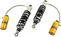 OHLINS Twin Shocks - 13" - Fully Adjustable - STX36 (HD357) HD 357