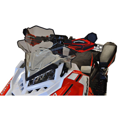 PowerMadd Polaris Axys Low Windshield with Tint 16 - Part #11621