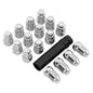 ITP 12mm x 1.25 Tapered Splined Lug Nut - Pack of 16 (Part #ALUG21BX)