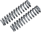 High Lifter Front Shock Springs Silver 79-13865 for Enhanced Load Capacity and Ride Comfort
