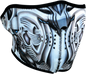 ZAN HEADGEAR Biomechanical Half Mask WNFM074H for Nose, Chin, and Cheeks - Water-Resistant Neoprene Facial Cover
