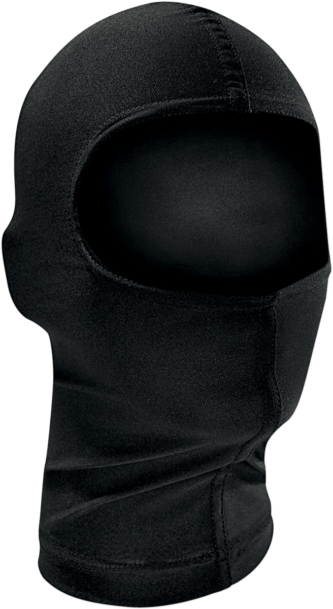 ZAN HEADGEAR Balaclava WBN114 in Black – Lightweight Nylon Helmet Liner for All-Season Comfort