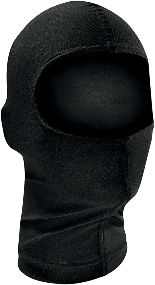 ZAN HEADGEAR Balaclava WBN114 in Black – Lightweight Nylon Helmet Liner for All-Season Comfort