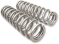 HIGH LIFTER Front Shock Springs Set 79-13776 – Silver for Enhanced Load Capacity and Ride Comfort