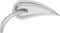 ARLEN NESS Mirror - Rad III - Side View - Teardrop - Chrome - Left 13-090