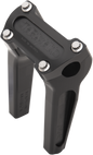 THRASHIN SUPPLY CO. Handlebar Risers - Straight - 6" - Black TSC-6000-1