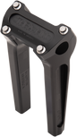 THRASHIN SUPPLY CO. Handlebar Risers - Straight - 8" - Black TSC-8000-1