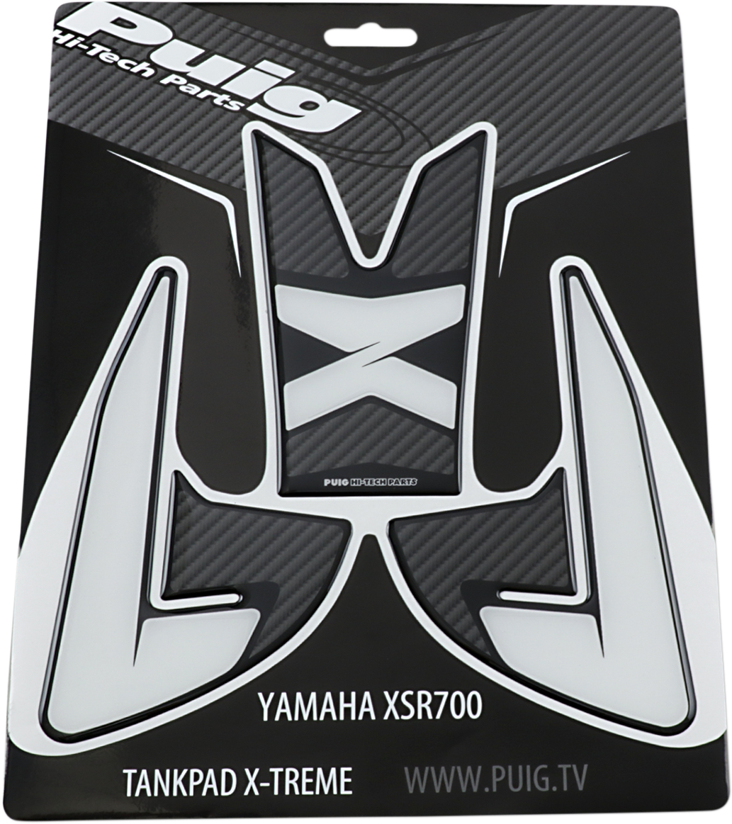 PUIG HI-TECH PARTS Tank Pad - Carbon - Yamaha 9300C
