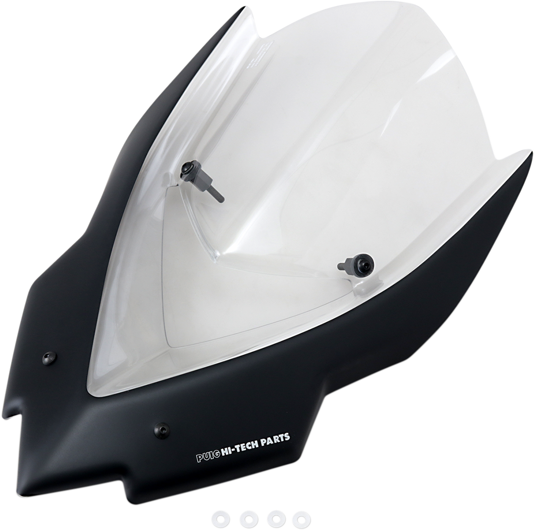 PUIG HI-TECH PARTS New Generation Windscreen - 17" - Clear - Z1000 7514W