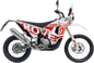 LEOVINCE Link Pipe - Kove 450 Rally 80047
