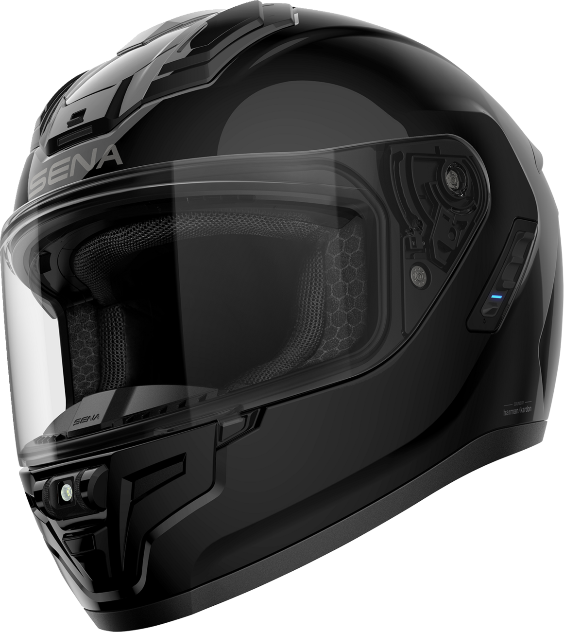 SENA Phantom Helmet - Gloss Black - XL PHANTOM-GB0XL3