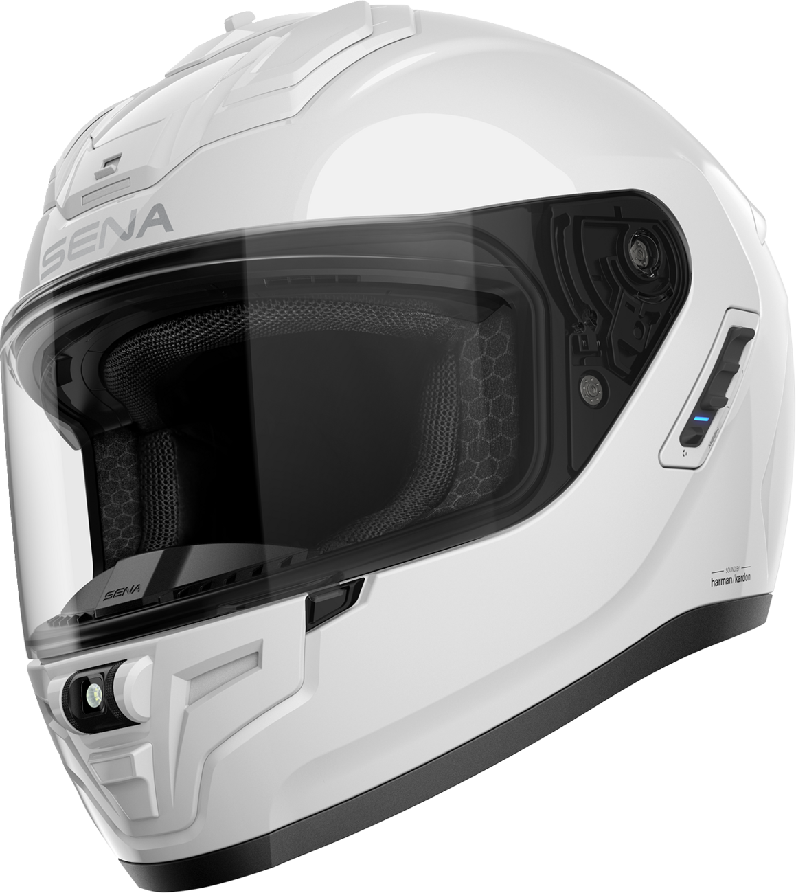SENA Phantom Helmet - Gloss White - 2XL PHANTOM-GWXXL3