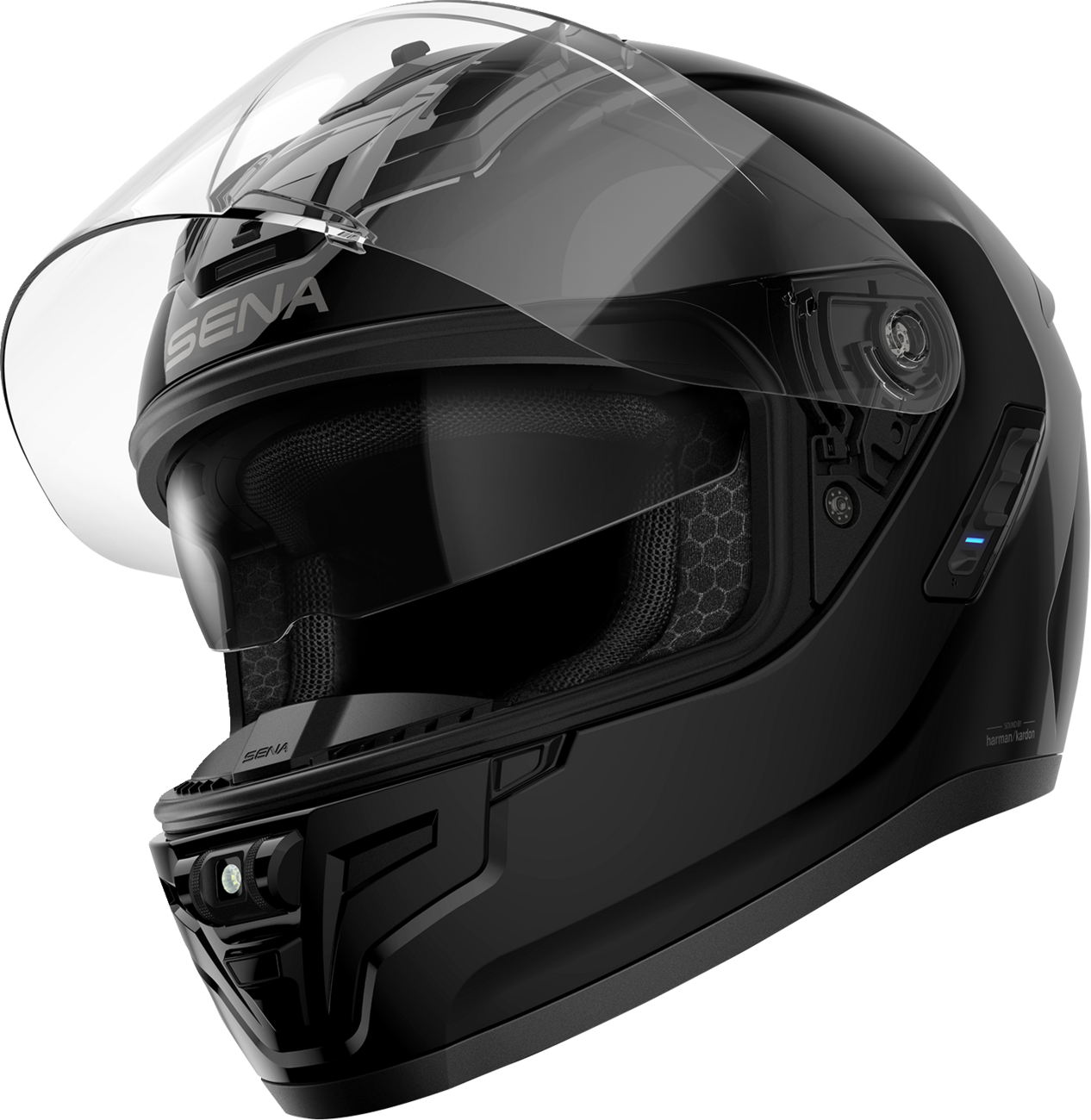 SENA Phantom Helmet - Gloss Black - Medium PHANTOM-GB00M3
