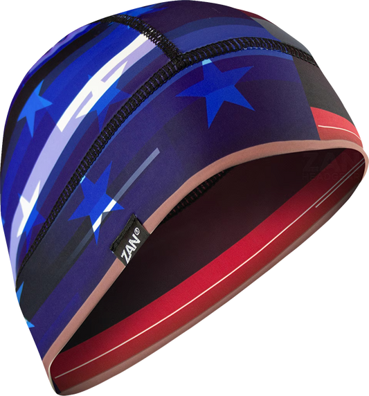 ZAN HEADGEAR Arctech® Helmet Liner - Glitch Flag WHCL151 for Outdoor & Motorcycle Activities
