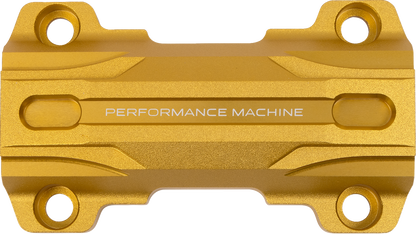 PERFORMANCE MACHINE (PM) Adapter - Gauge Relocation Kit - Gold Ops® 0208-2196-SMG