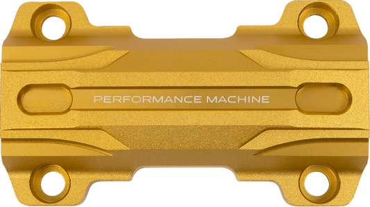 PERFORMANCE MACHINE (PM) Adapter - Gauge Relocation Kit - Gold Ops® 0208-2196-SMG