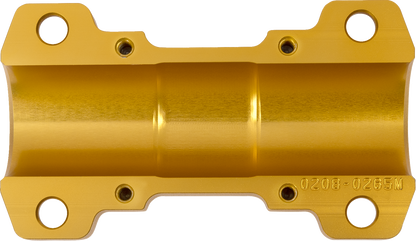 PERFORMANCE MACHINE (PM) Adapter - Gauge Relocation Kit - Gold Ops® 0208-2196-SMG