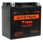 Yuasa GYZ16HL Factory Activated Maintenance-Free Motorcycle Battery