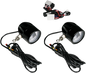 CUSTOM DYNAMICS Fog Light - Black - Clear Lens PB-FOG-HD-B