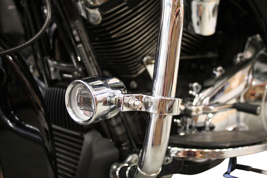 CUSTOM DYNAMICS Fog Light - Chrome - Clear Lens PB-FOG-HD-C