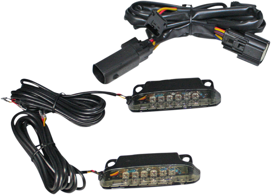 CUSTOM DYNAMICS Luggage Rack Light Bar - Smoke CD-LR-11-S