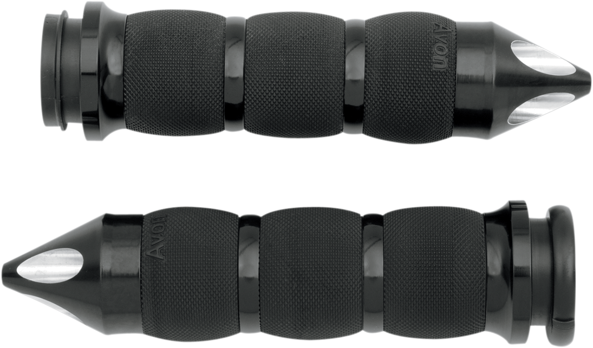 AVON GRIPS Spike Air Cushioned Grips - TBW - Black AIR-90-AN-FL-SP