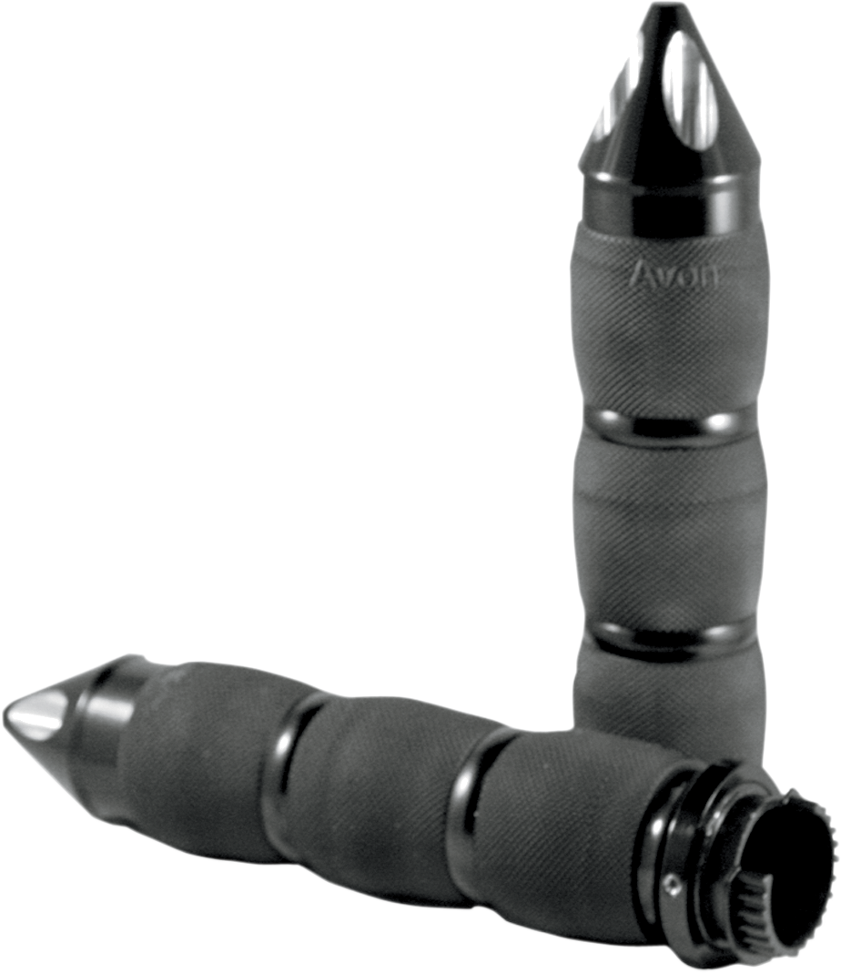 AVON GRIPS Spike Air Cushioned Grips - Touring - Black MT-AIR-90-AN-SP