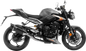 LEOVINCE LV-14 R Exhaust System - 3-into-1 - Black - Street Triple 766 R/RS 15608BU