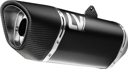 LEOVINCE LV-14 R Exhaust System - 3-into-1 - Black - Street Triple 766 R/RS 15608BU