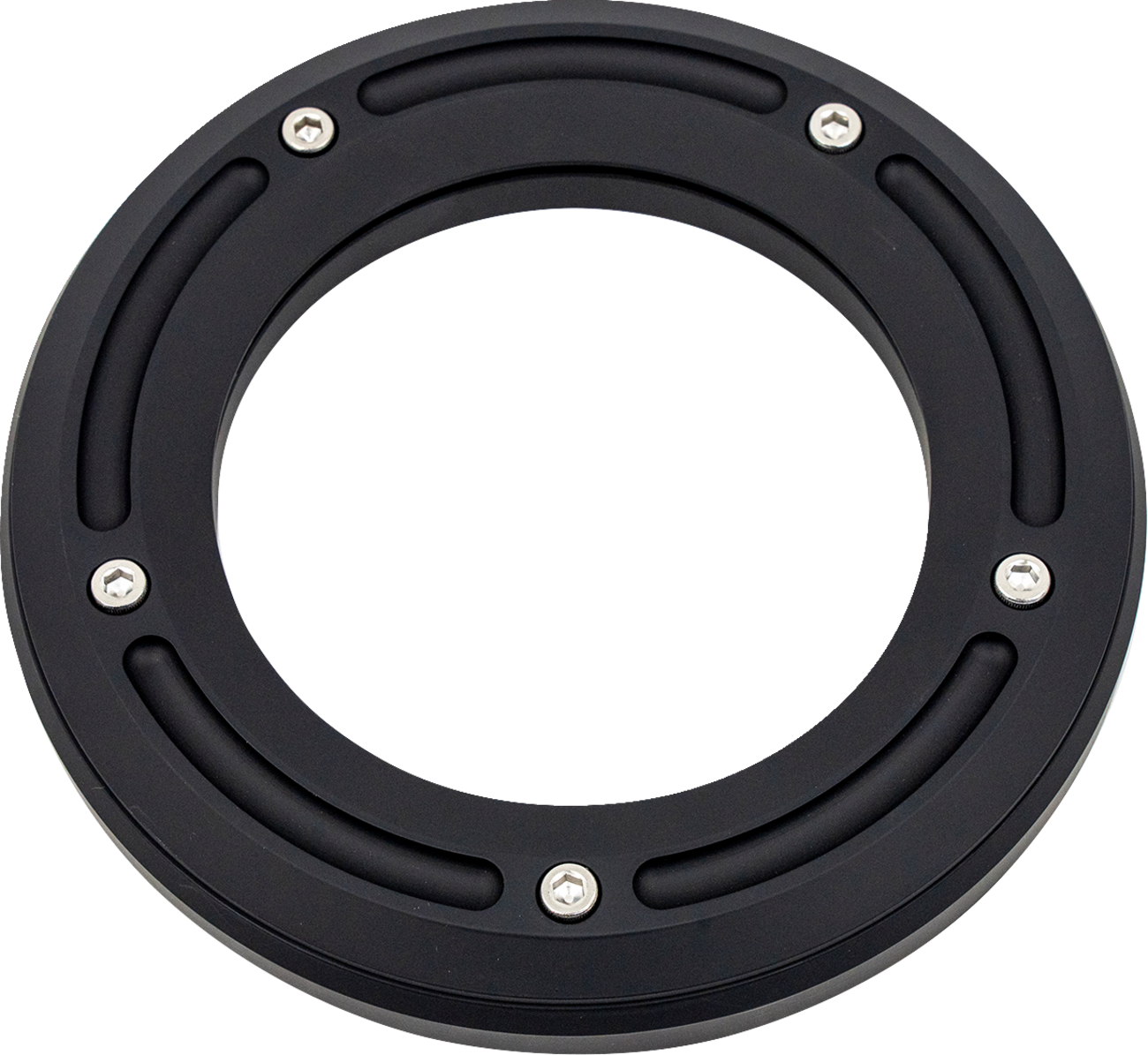 TRASK Assault Derby Cover with Window - Matte Black - Touring/Trike TM-0040MBK