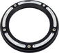 TRASK Assault Derby Cover with Window - Reverse Cut - Big Twin TM-0041RC