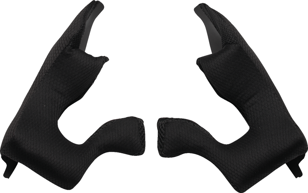 THOR Fleet Cheek Pads - Black - Large 0134-4076